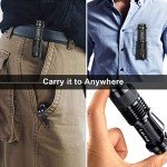 2-Pack Mini LED Torches, 300 Lumens Bright