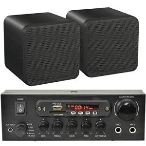 Smart Home Bluetooth Speaker System with Mini Amp