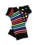 United Oddsocks Women's Black Mismatched Arm Warmers