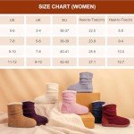 LongBay Women's Memory Foam Bootie Slippers