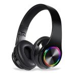 Foldable Wireless Bluetooth Headphones with Mic