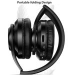 Foldable Wireless Bluetooth Headphones with Mic