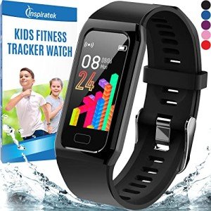 Inspiratek Kids Waterproof Fitness Tracker Watch