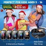 Inspiratek Kids Waterproof Fitness Tracker Watch