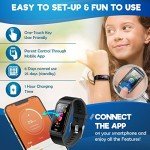 Inspiratek Kids Waterproof Fitness Tracker Watch