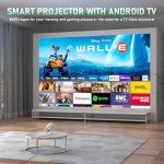 Mini Projector 1080P with WiFi and Bluetooth