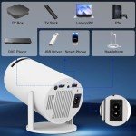 WiFi 6 Bluetooth Mini Projector - 4K Ready