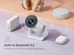 Portable Mini Projector with WiFi and Bluetooth