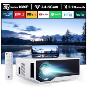 ZDK 2024 1080P WiFi Projector for Home Cinema
