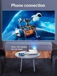 ClokoWe 1080P Mini Portable Projector for All Devices