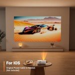 Compact HD Mini Projector for Home Entertainment