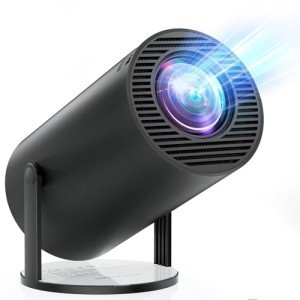 Portable Mini Projector with 4K Support & Rotation