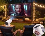 Portable Mini Projector with 4K and Android 11