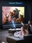 Portable Mini Projector with 4K Support & Rotation