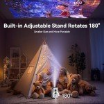 Polocsh Mini Projector 1080P with Android 11