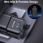 Portable 4K Mini Projector with WiFi and Bluetooth