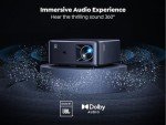4K Smart Projector with Android TV and JBL Sound