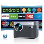 TOPTRO 4K Smart Projector with Android TV & WiFi
