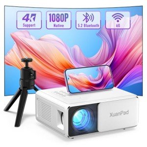 XuanPad 2024 5G WiFi Bluetooth 4K Projector