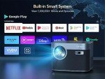 TOPTRO 4K Smart Projector with Android TV & WiFi