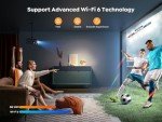4K Smart Projector with Android TV and JBL Sound