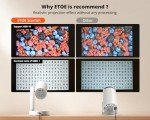 ETOES Starfish 4K Projector with Chromecast