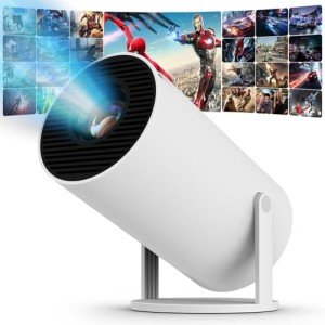 FECLYDET Mini Portable Projector with Wifi & BT5.4