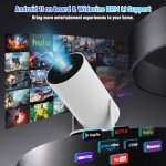 FECLYDET Mini Portable Projector with Wifi & BT5.4