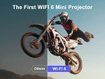Portable 4K Mini Projector with WiFi and Android