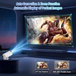FECLYDET Mini Portable Projector with Wifi & BT5.4