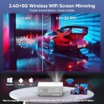 1080P 5G WiFi Bluetooth Home Cinema Projector