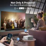 1080P 5G WiFi Bluetooth Home Cinema Projector