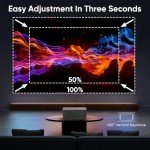 1080P 5G WiFi Bluetooth Home Cinema Projector