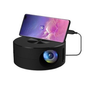 Portable 1080p Mini Projector with HDMI Compatibility