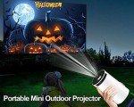 Portable 4K Mini Projector with WiFi and Bluetooth