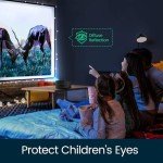 Portable 1080p Mini Projector with HDMI Compatibility