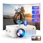YEZMEK 1080P Full HD Mini Projector with WiFi
