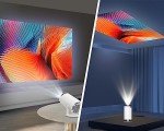 Portable 4K Mini Projector with WiFi and Bluetooth