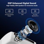 4K Smart Projector with Android Apps & Netflix