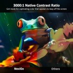 NexiGo Aurora PRO 4K Ultra Short Throw Projector