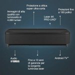 Epson EH-LS800B 4K Ultra Short Throw Projector