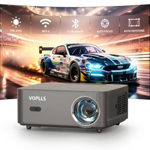 Smart 4K Auto Focus Projector with WiFi & Bluetooth