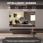 Smart 4K Auto Focus Projector with WiFi & Bluetooth