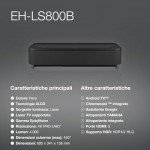 Epson EH-LS800B 4K Ultra Short Throw Projector