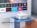 4K Android Projector with Netflix & YouTube