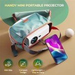 YUZINO 15000L Mini Projector with WiFi & Bluetooth