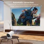 WiFi Mini Projector with Bluetooth and 4K Support