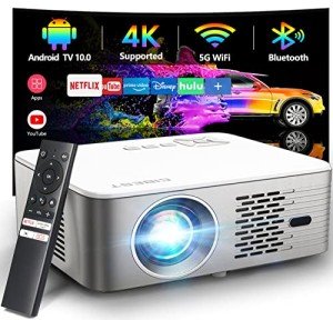 Cibest 1080P Netflix Projector with Android TV