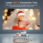 WiFi & Bluetooth 1080P Projector with Zoom