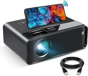 ELEPHAS Mini WiFi Projector - 1080P HD Portable
